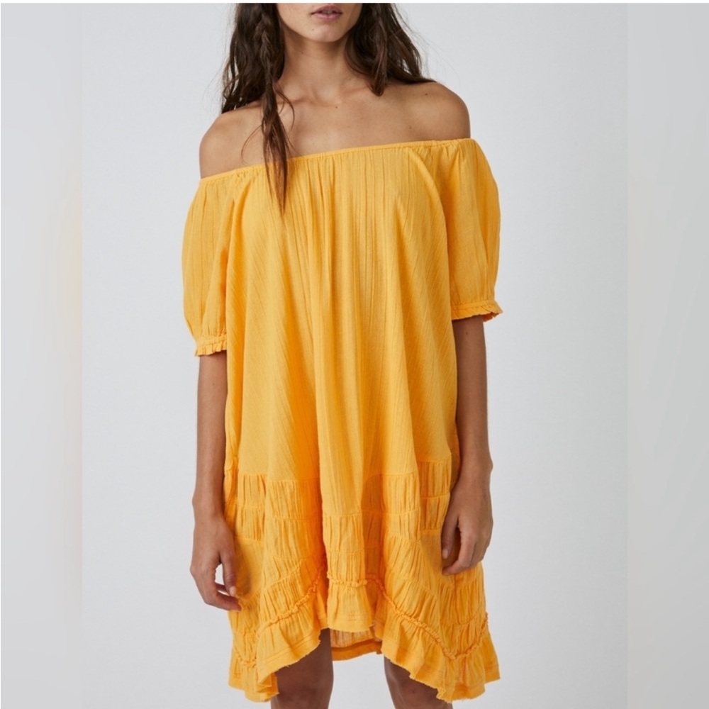 Free People So Scenic Mini in Grasslands Green, 100% Cotton, NWT $78 - Picture 6 of 15